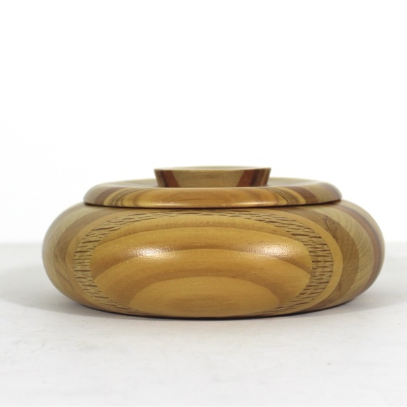 Vintage Carved Exotic Wood Box with Lid Handmade in New Zealand Stash trinket - Picture 5 of 10